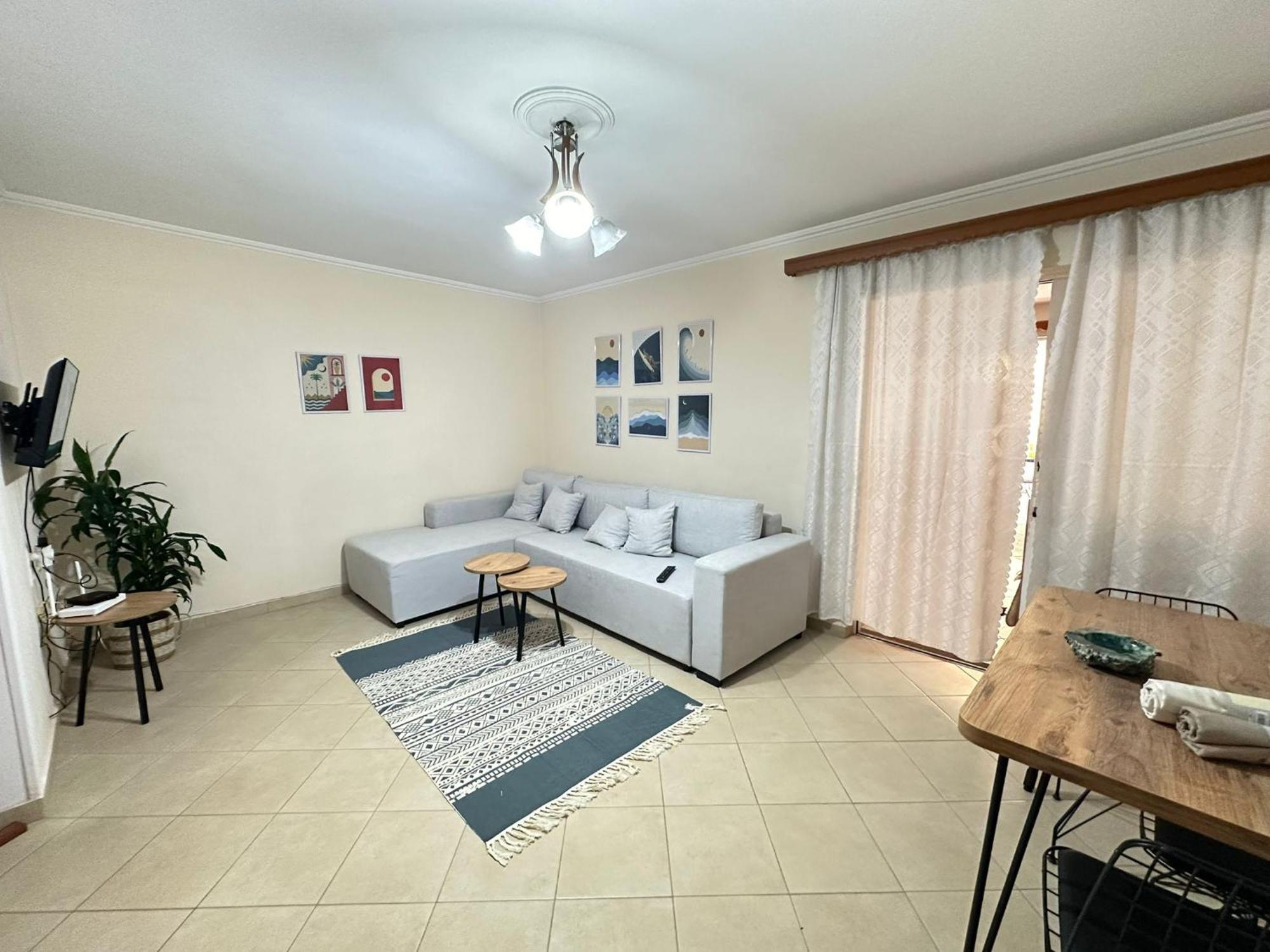 Boho Coastal Retreat Appartement Sarandë Buitenkant foto