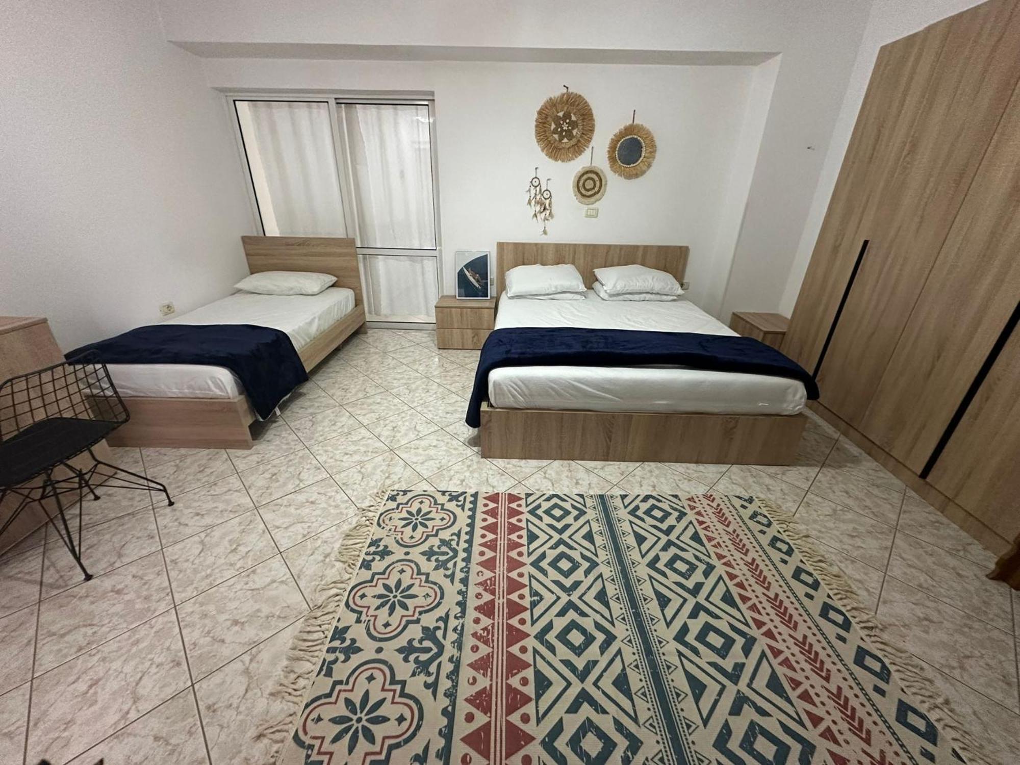 Boho Coastal Retreat Appartement Sarandë Buitenkant foto