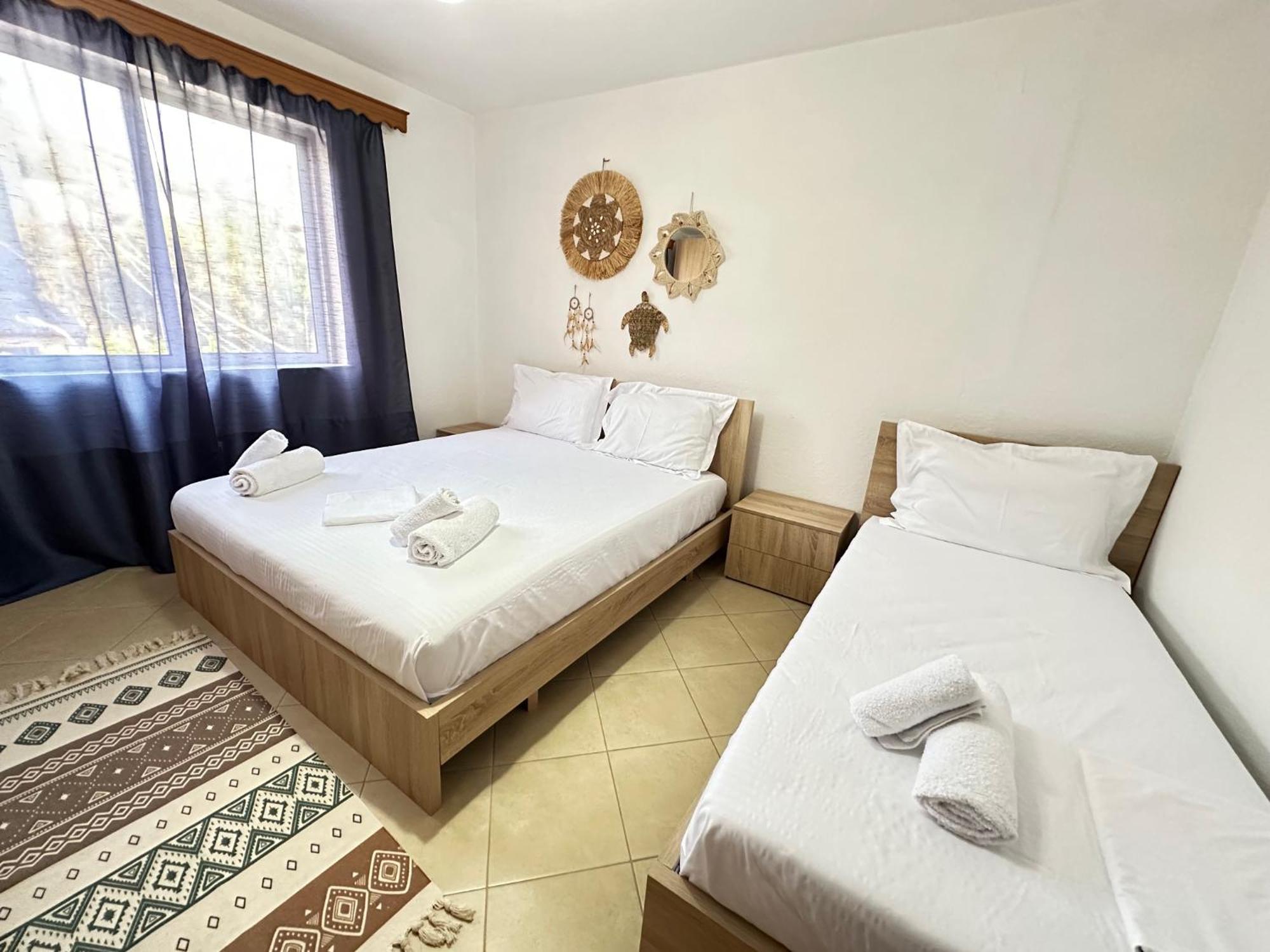 Boho Coastal Retreat Appartement Sarandë Buitenkant foto